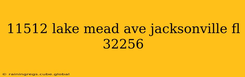 11512 lake mead ave jacksonville fl 32256