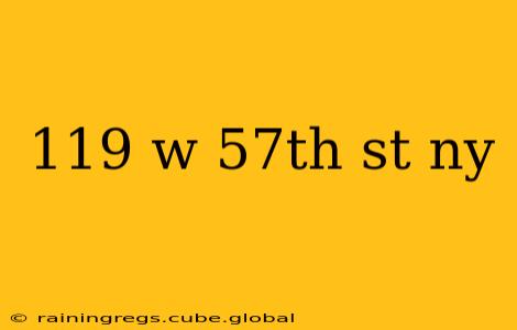 119 w 57th st ny