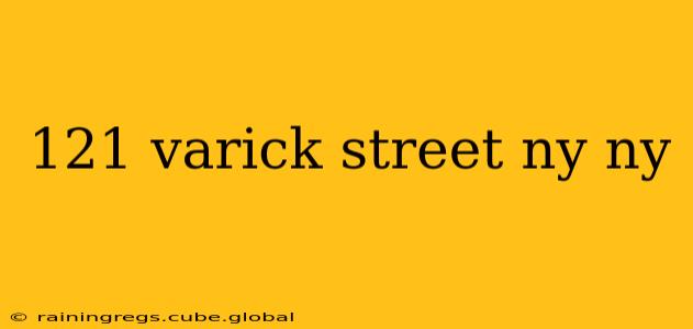 121 varick street ny ny
