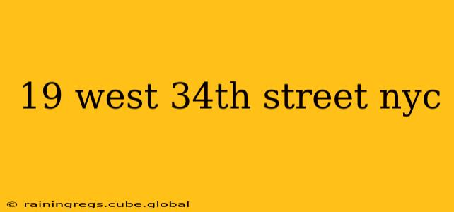 19 west 34th street nyc