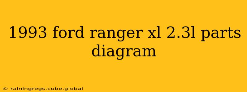 1993 ford ranger xl 2.3l parts diagram