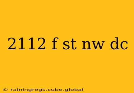 2112 f st nw dc