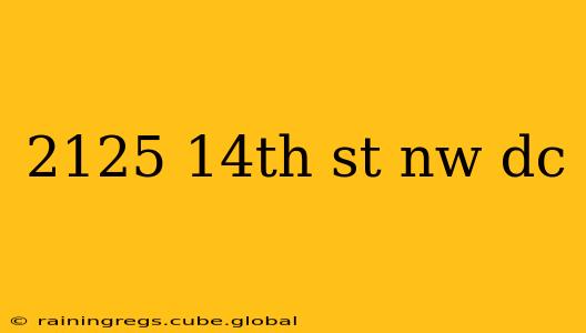 2125 14th st nw dc
