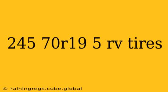 245 70r19 5 rv tires