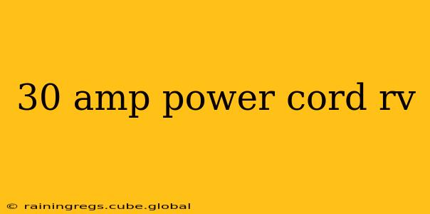 30 amp power cord rv