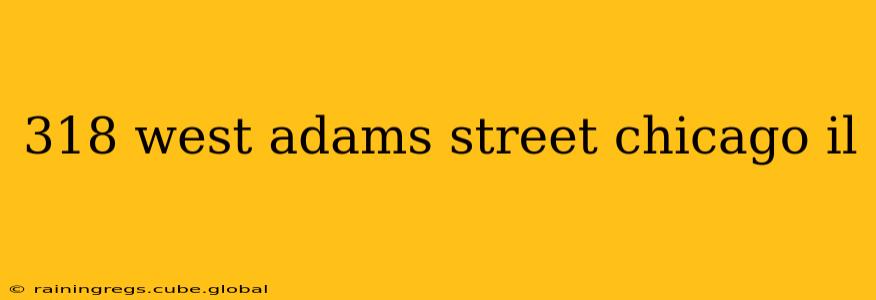 318 west adams street chicago il