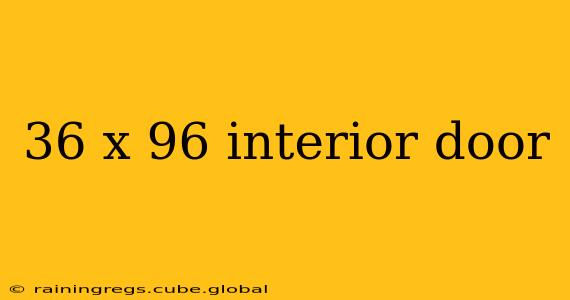 36 x 96 interior door