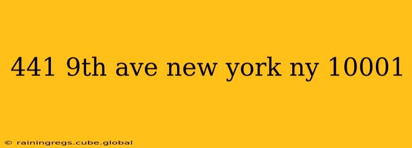 441 9th ave new york ny 10001