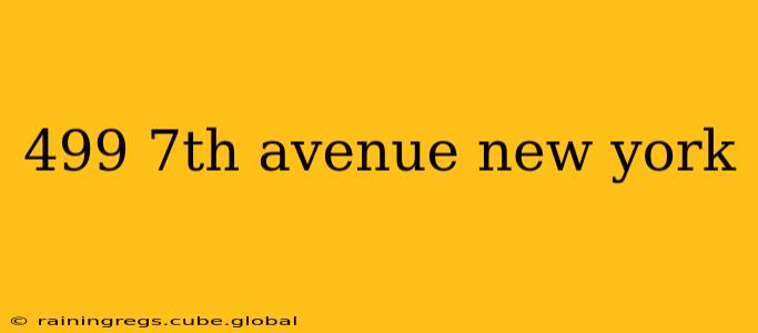 499 7th avenue new york