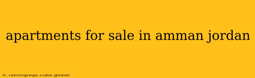 apartments for sale in amman jordan