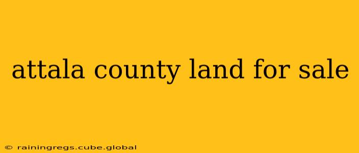 attala county land for sale