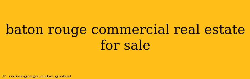 baton rouge commercial real estate for sale