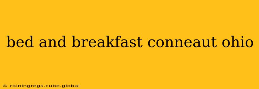 bed and breakfast conneaut ohio