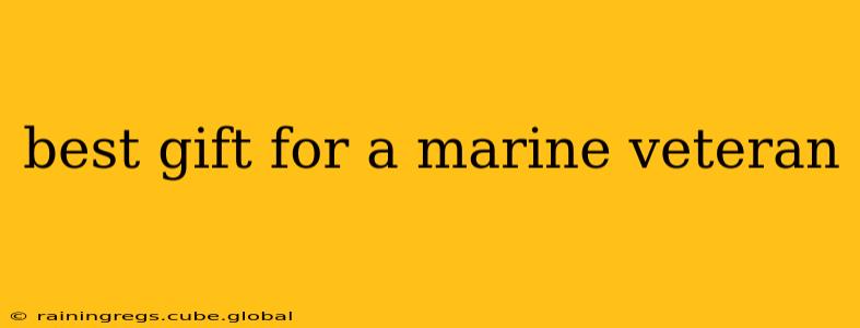 best gift for a marine veteran