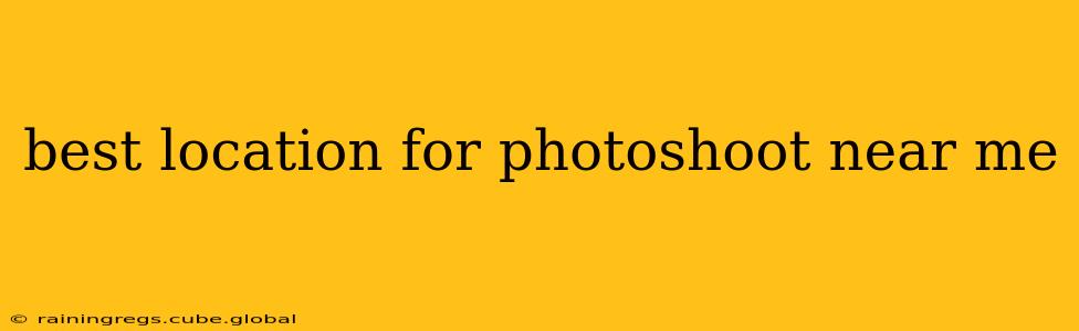 best location for photoshoot near me