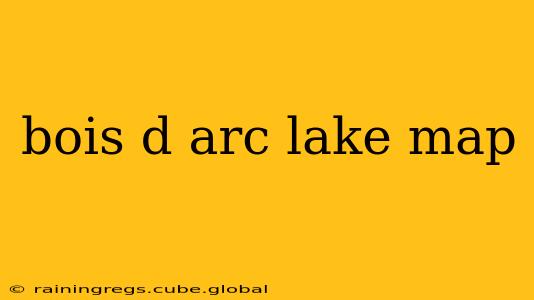 bois d arc lake map