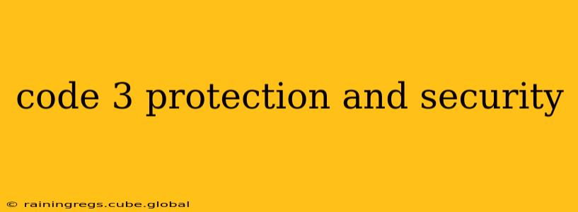code 3 protection and security