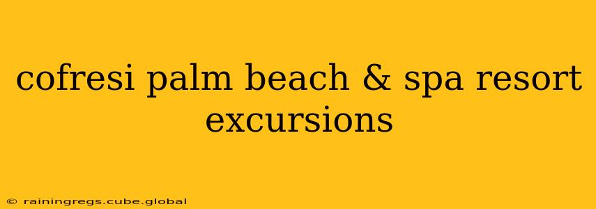 cofresi palm beach & spa resort excursions