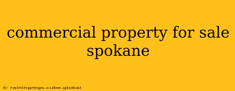 commercial property for sale spokane