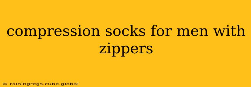 compression socks for men with zippers