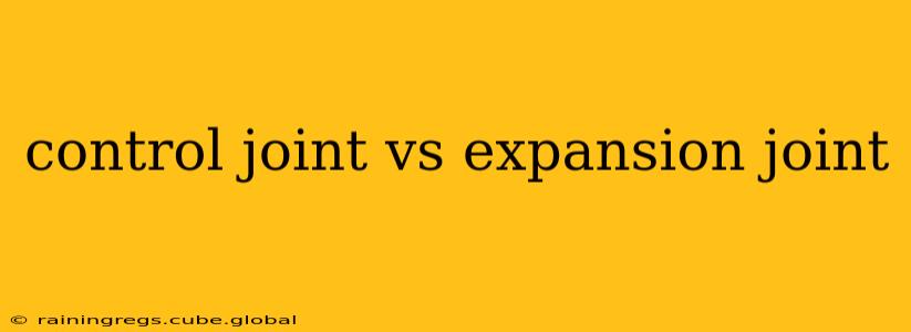 control joint vs expansion joint