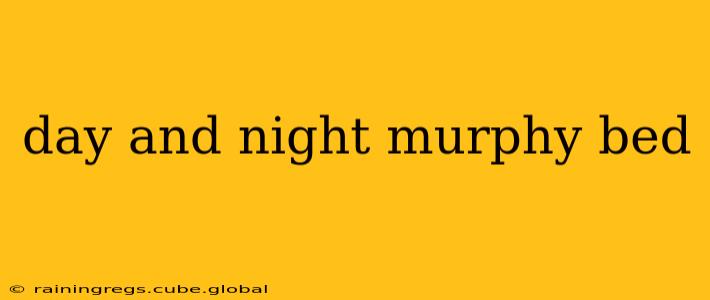 day and night murphy bed