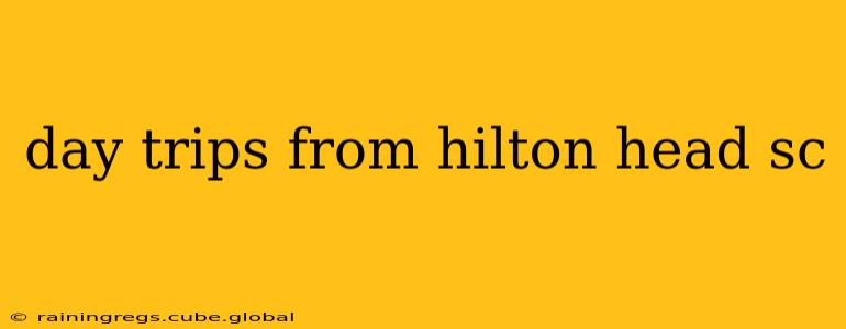 day trips from hilton head sc