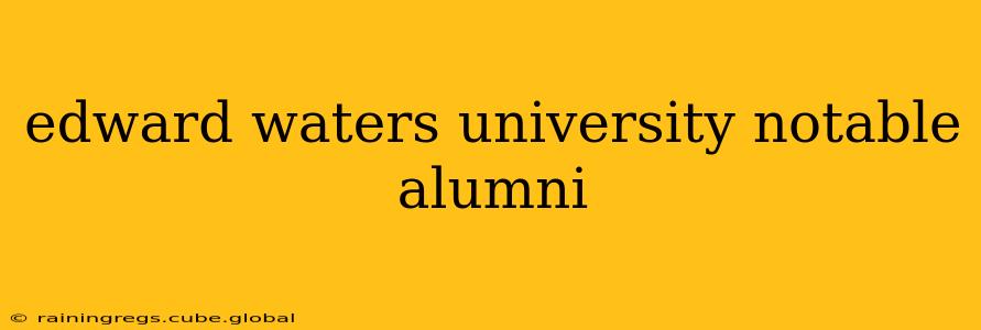 edward waters university notable alumni