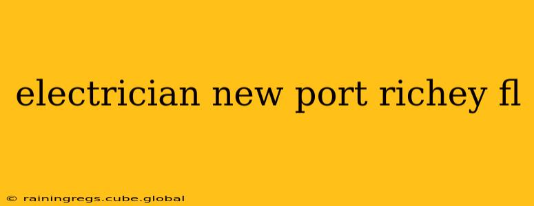 electrician new port richey fl