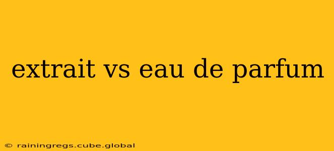extrait vs eau de parfum