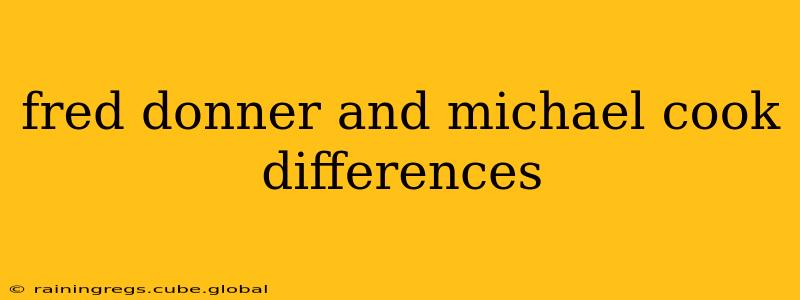 fred donner and michael cook differences