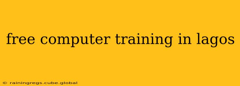 free computer training in lagos