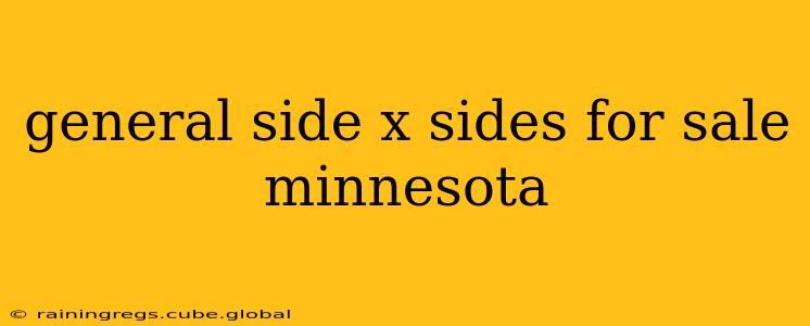 general side x sides for sale minnesota