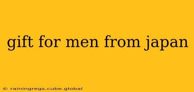 gift for men from japan