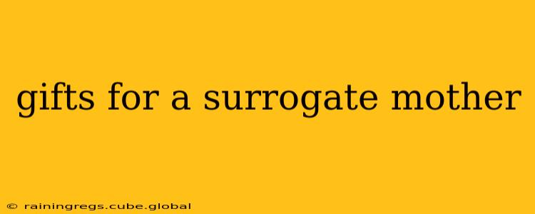 gifts for a surrogate mother