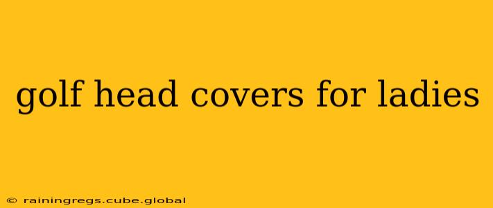 golf head covers for ladies