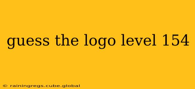 guess the logo level 154