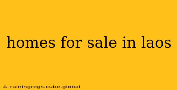 homes for sale in laos