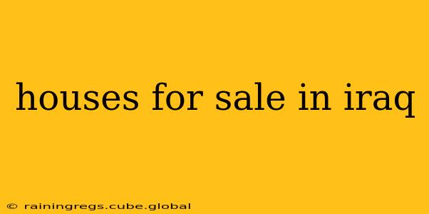houses for sale in iraq