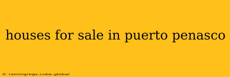 houses for sale in puerto penasco