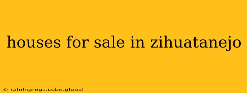 houses for sale in zihuatanejo