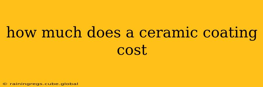 how much does a ceramic coating cost