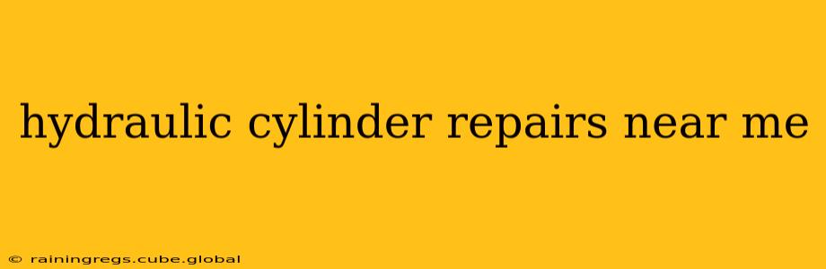 hydraulic cylinder repairs near me