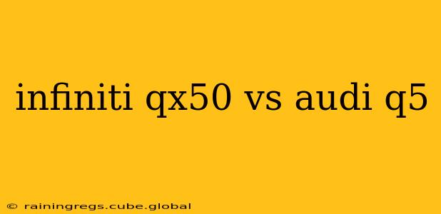 infiniti qx50 vs audi q5