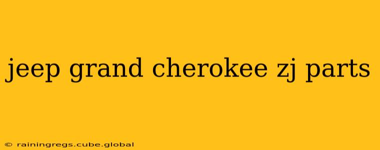 jeep grand cherokee zj parts