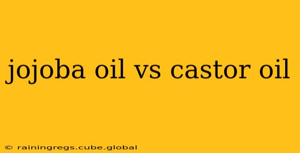 jojoba oil vs castor oil