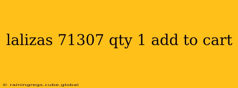 lalizas 71307 qty 1 add to cart