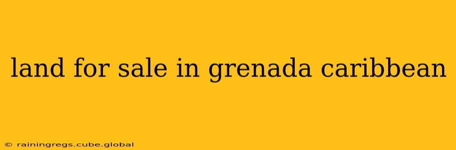 land for sale in grenada caribbean