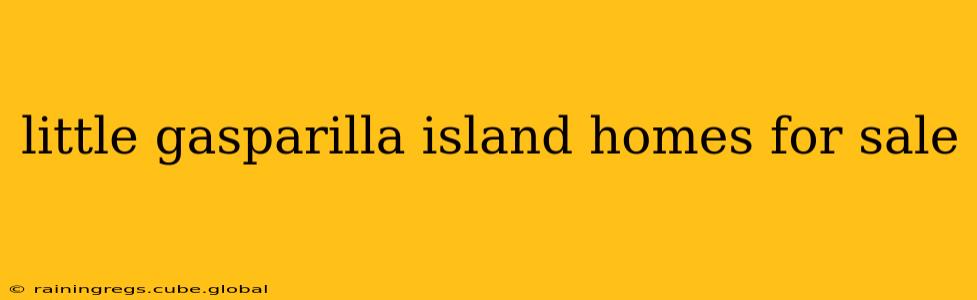 little gasparilla island homes for sale