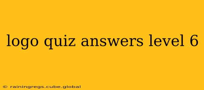 logo quiz answers level 6